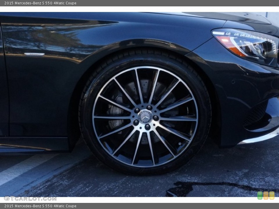 2015 Mercedes-Benz S 550 4Matic Coupe Wheel and Tire Photo #99999640