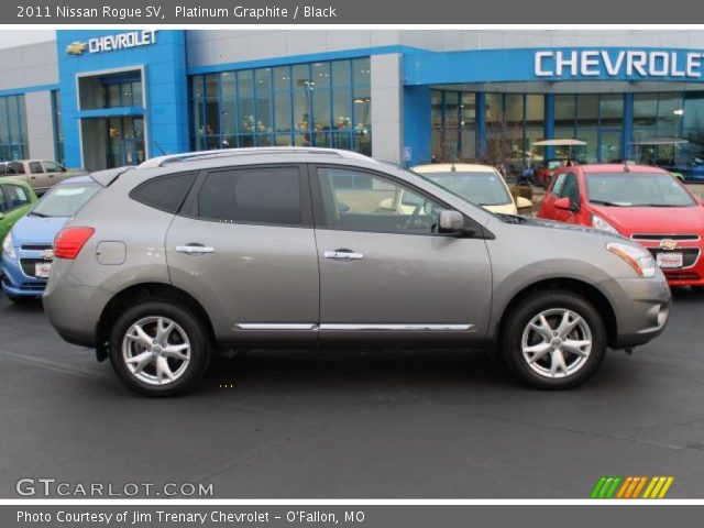 2011 Nissan Rogue SV in Platinum Graphite