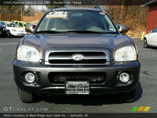 2006 Hyundai Santa Fe GLS 4WD in Mocha Frost