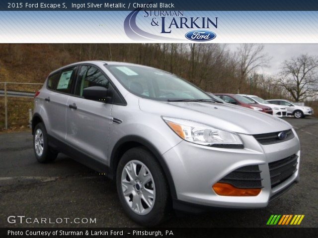 2015 Ford Escape S in Ingot Silver Metallic