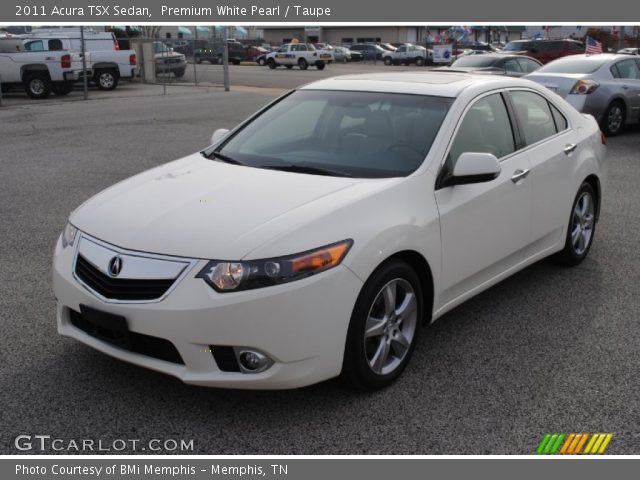 2011 Acura TSX Sedan in Premium White Pearl