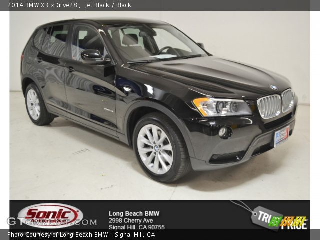2014 BMW X3 xDrive28i in Jet Black
