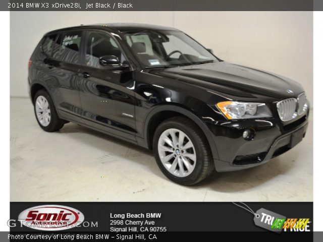 2014 BMW X3 xDrive28i in Jet Black