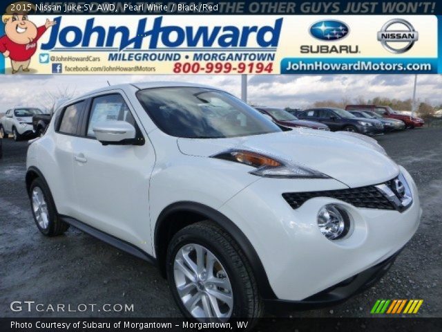 2015 Nissan Juke SV AWD in Pearl White
