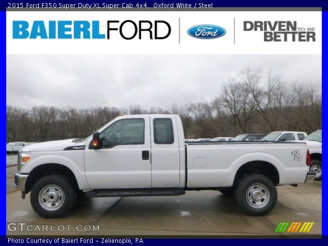 2015 Ford F350 Super Duty XL Super Cab 4x4 in Oxford White