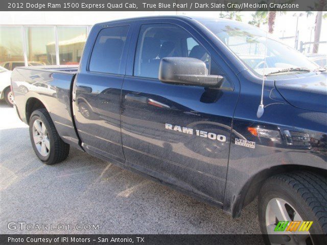 2012 Dodge Ram 1500 Express Quad Cab in True Blue Pearl