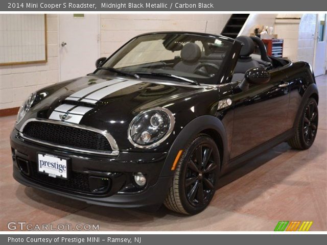 2014 Mini Cooper S Roadster in Midnight Black Metallic