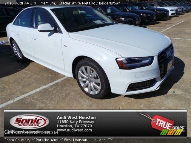 2015 Audi A4 2.0T Premium in Glacier White Metallic