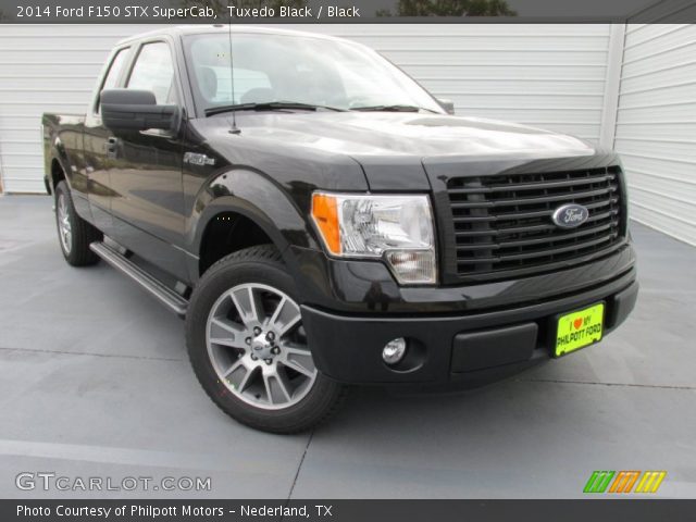 2014 Ford F150 STX SuperCab in Tuxedo Black