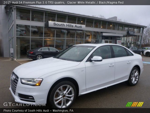 2015 Audi S4 Premium Plus 3.0 TFSI quattro in Glacier White Metallic