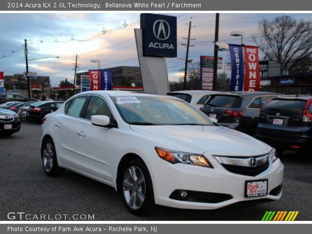 2014 Acura ILX 2.0L Technology in Bellanova White Pearl