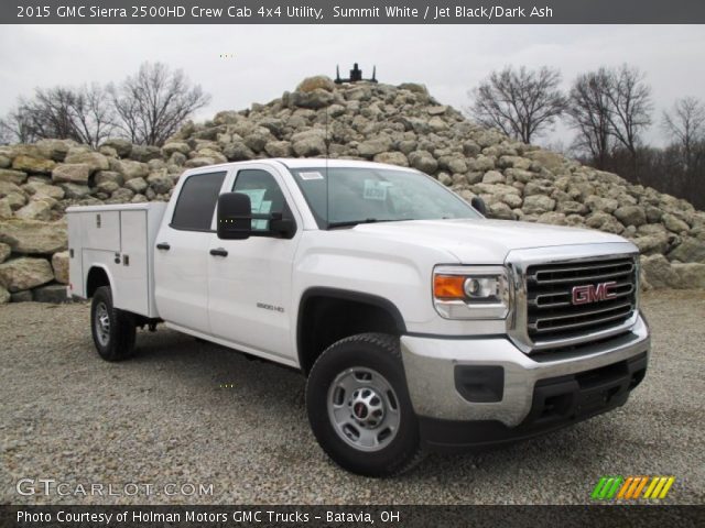 2015 GMC Sierra 2500HD Crew Cab 4x4 Utility in Summit White