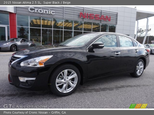 2015 Nissan Altima 2.5 SL in Super Black