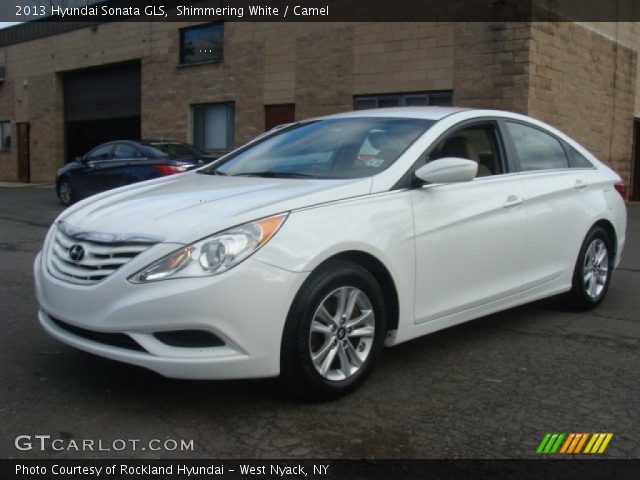 2013 Hyundai Sonata GLS in Shimmering White