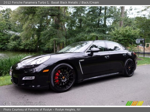 2012 Porsche Panamera Turbo S in Basalt Black Metallic