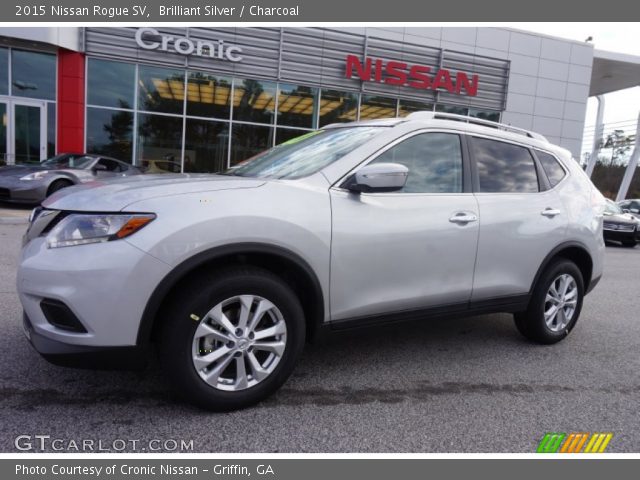 2015 Nissan Rogue SV in Brilliant Silver