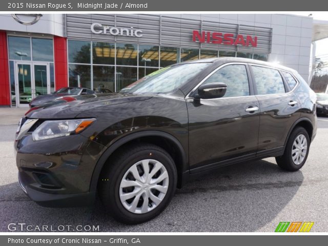 2015 Nissan Rogue S in Midnight Jade
