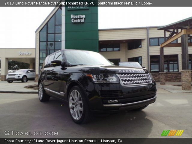 2013 Land Rover Range Rover Supercharged LR V8 in Santorini Black Metallic
