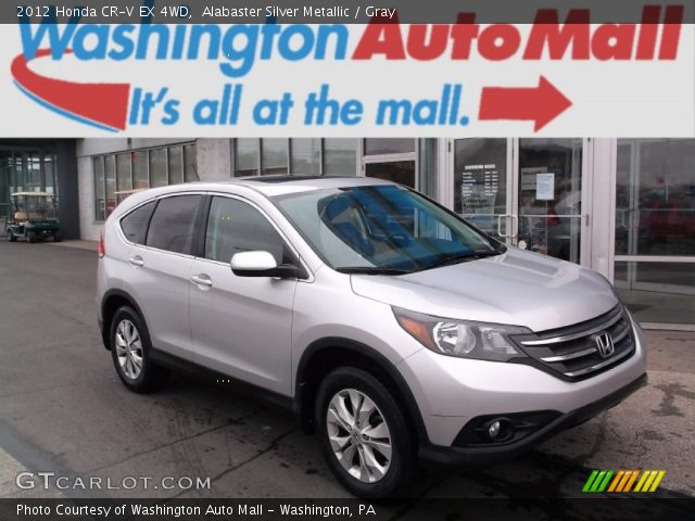 2012 Honda CR-V EX 4WD in Alabaster Silver Metallic