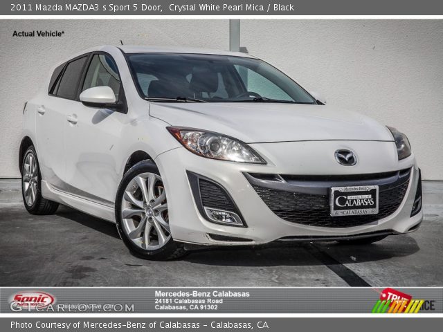 2011 Mazda MAZDA3 s Sport 5 Door in Crystal White Pearl Mica