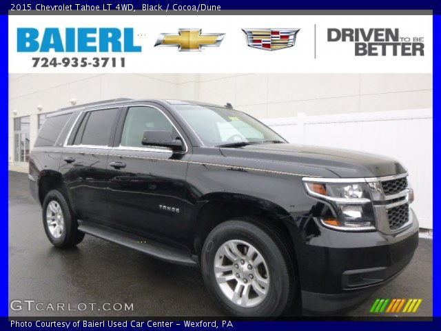 2015 Chevrolet Tahoe LT 4WD in Black