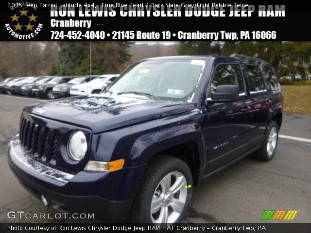 2015 Jeep Patriot Latitude 4x4 in True Blue Pearl