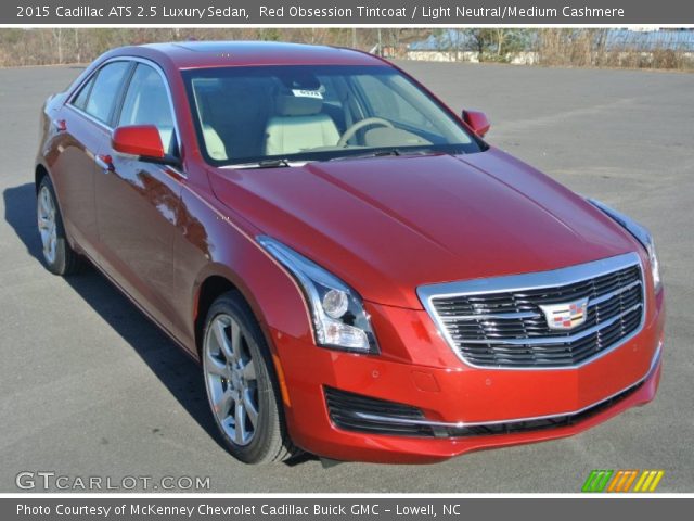 2015 Cadillac ATS 2.5 Luxury Sedan in Red Obsession Tintcoat