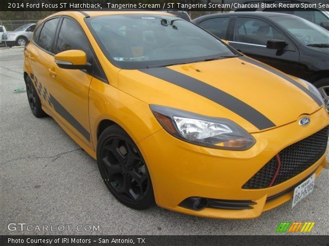 2014 Ford Focus ST Hatchback in Tangerine Scream