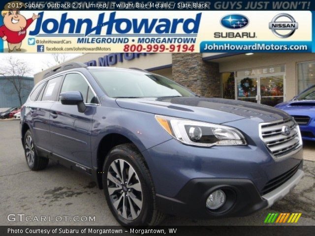 2015 Subaru Outback 2.5i Limited in Twilight Blue Metallic