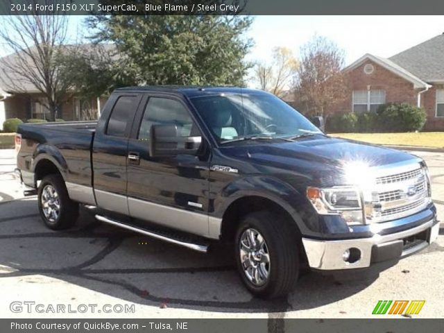 2014 Ford F150 XLT SuperCab in Blue Flame