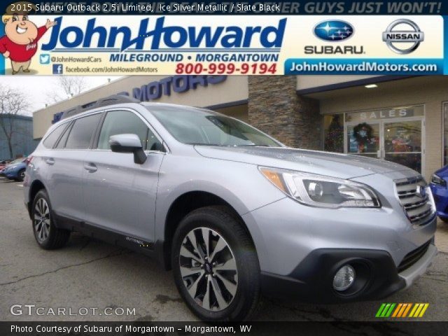 2015 Subaru Outback 2.5i Limited in Ice Silver Metallic