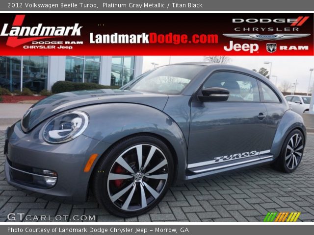2012 Volkswagen Beetle Turbo in Platinum Gray Metallic