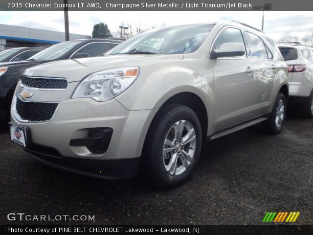 2015 Chevrolet Equinox LT AWD in Champagne Silver Metallic