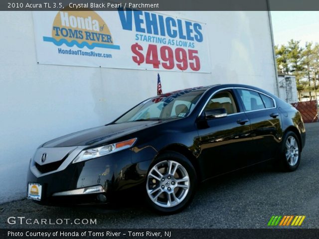 2010 Acura TL 3.5 in Crystal Black Pearl