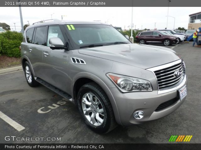 2011 Infiniti QX 56 4WD in Platinum Graphite