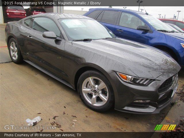 2015 Ford Mustang V6 Coupe in Magnetic Metallic