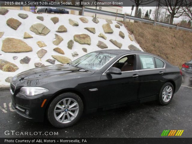 2015 BMW 5 Series 528i xDrive Sedan in Jet Black