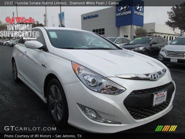 2015 Hyundai Sonata Hybrid Limited in Diamond White Pearl