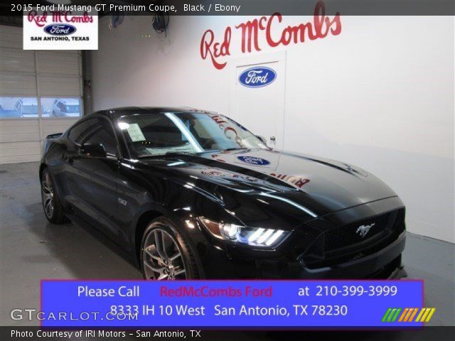 2015 Ford Mustang GT Premium Coupe in Black