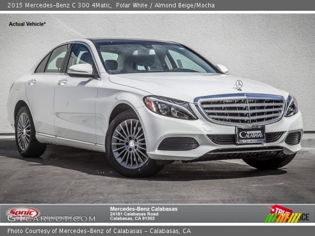 2015 Mercedes-Benz C 300 4Matic in Polar White