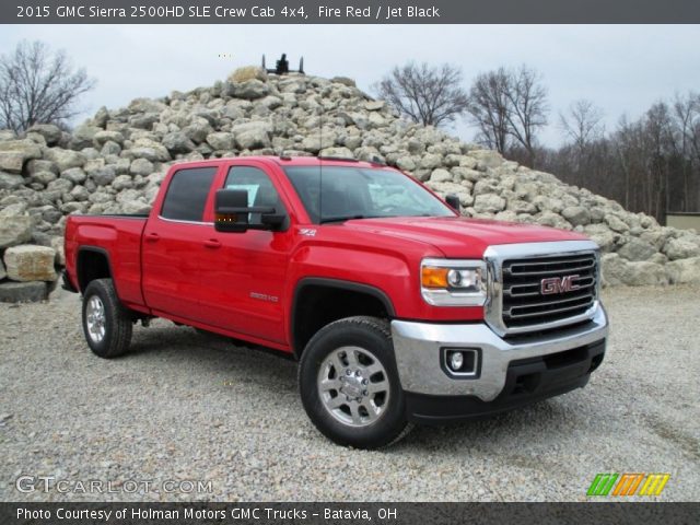 2015 GMC Sierra 2500HD SLE Crew Cab 4x4 in Fire Red