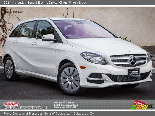 2014 Mercedes-Benz B Electric Drive in Cirrus White