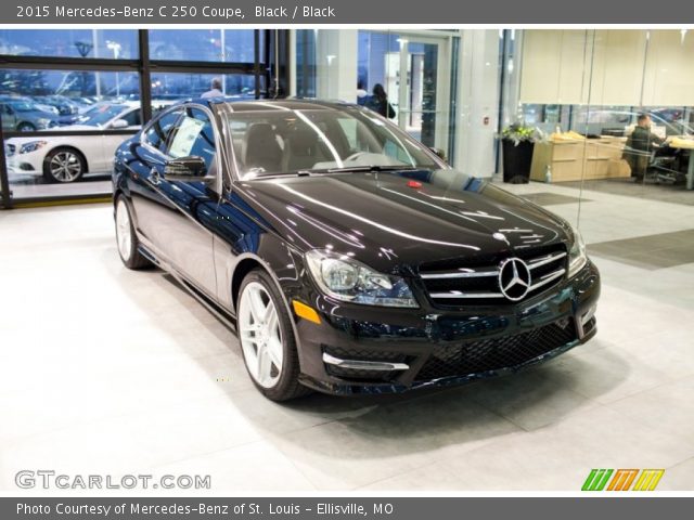 2015 Mercedes-Benz C 250 Coupe in Black