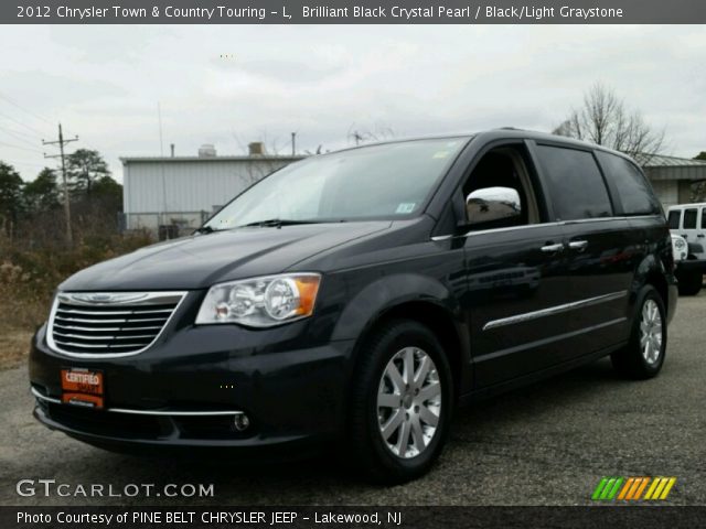 2012 Chrysler Town & Country Touring - L in Brilliant Black Crystal Pearl