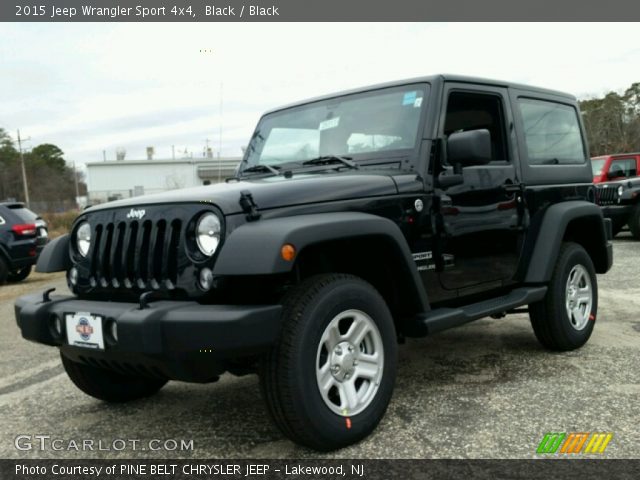 2015 Jeep Wrangler Sport 4x4 in Black