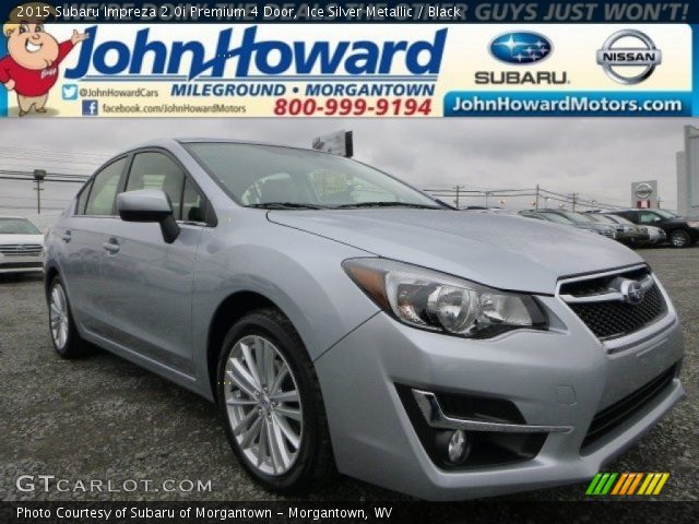 2015 Subaru Impreza 2.0i Premium 4 Door in Ice Silver Metallic