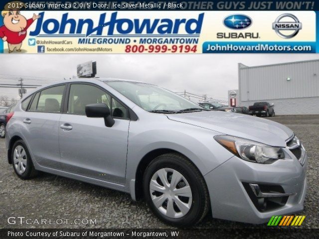 2015 Subaru Impreza 2.0i 5 Door in Ice Silver Metallic