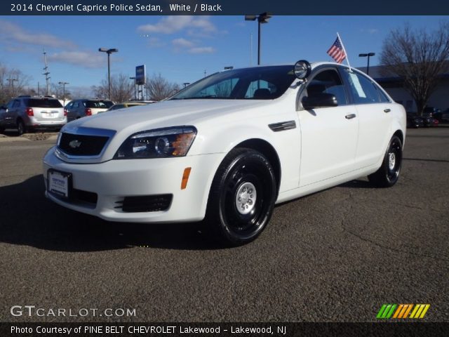 2014 Chevrolet Caprice Police Sedan in White