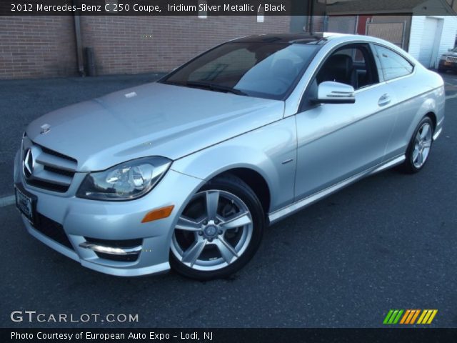 2012 Mercedes-Benz C 250 Coupe in Iridium Silver Metallic