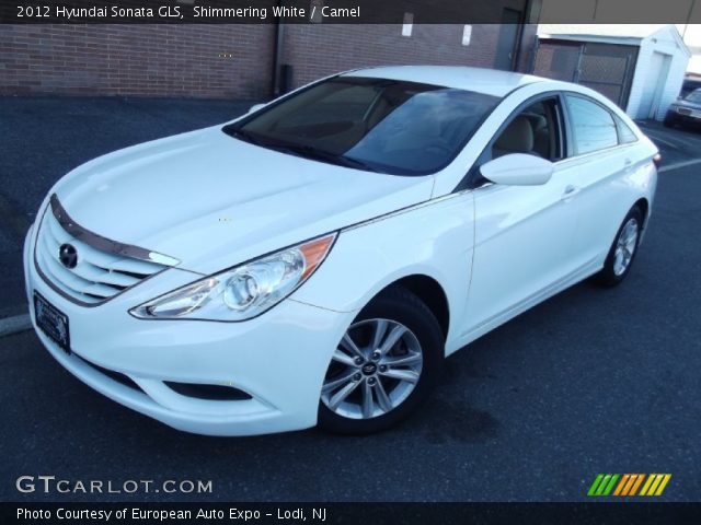 2012 Hyundai Sonata GLS in Shimmering White